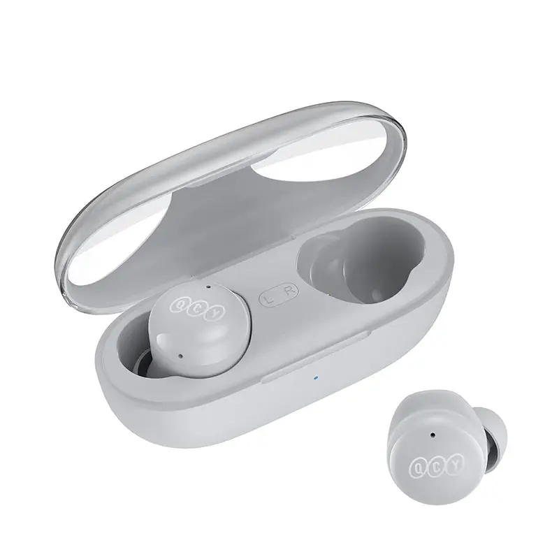 هندزفری بی سیم QCY t17s شیائومی رنگ خاکستری